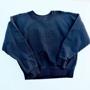 Liquid Death Black Women's Crew Neck Sweater